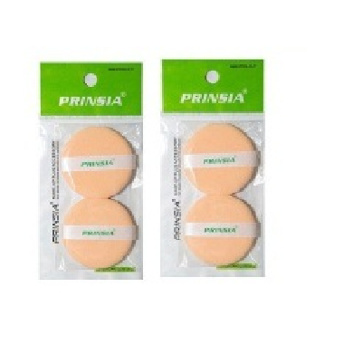 Bông phấn tròn vàng gói 2 miếng